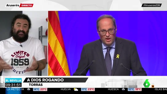 El Sevilla comenta la actitud de Torra El Sevilla comenta la actitud de Torra