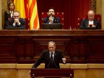 El presidente de la Generalitat, Quim Torra El presidente de la Generalitat, Quim Torra