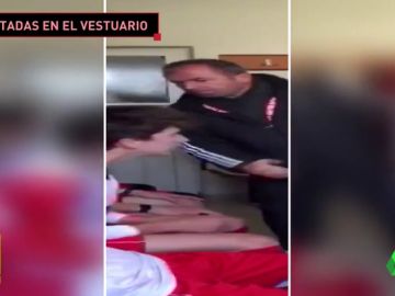 Brutal maltrato en Turquía: un entrenador abofetea a cada uno de sus jugadores en el vestuario Brutal maltrato en Turquía: un entrenador abofetea a cada uno de sus jugadores en el vestuario