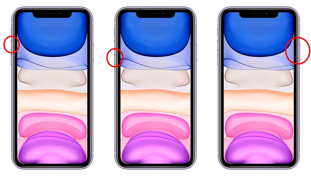 Botones que debemos pulsar