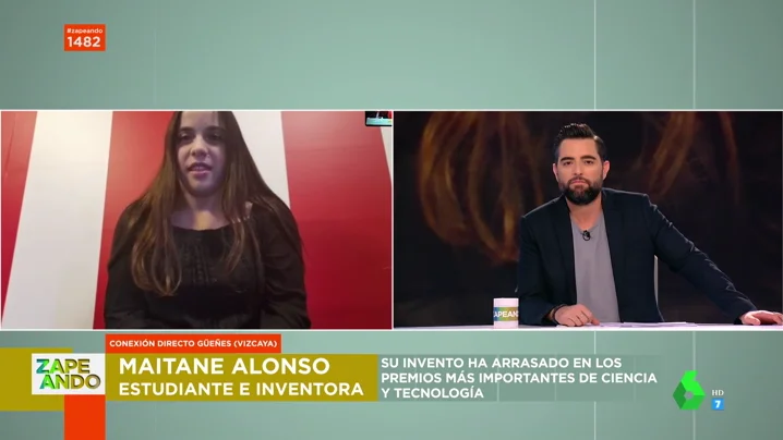 Habla la joven que inventó una máquina para conservar alimentos: "La idea surgió porque mi padre hacía barbacoas para todo el pueblo"