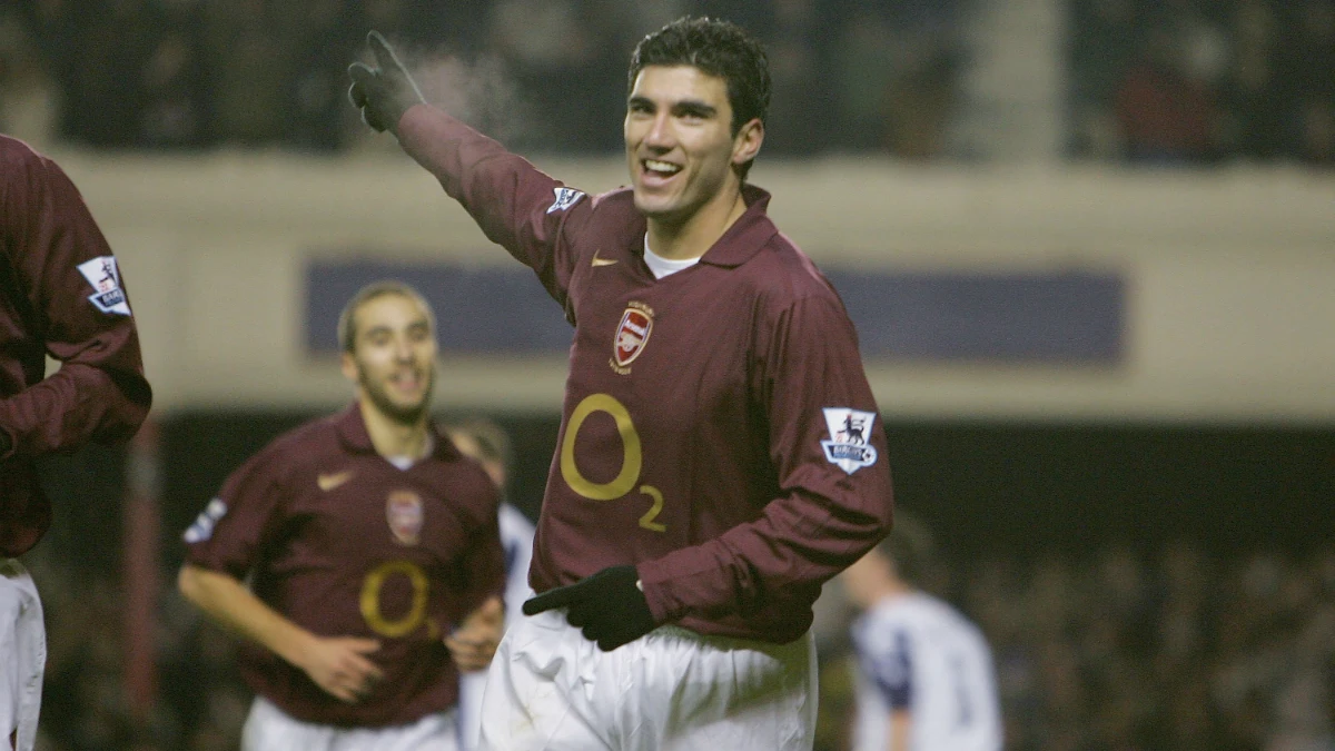 José Antonio Reyes, en el Arsenal