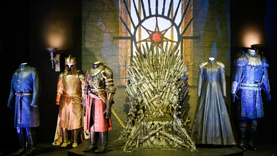 Espacio de la exposición de 'Juego de Tronos' Espacio de la exposición de 'Juego de Tronos'