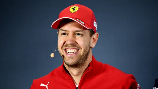Sebastian Vettel, sonriente Sebastian Vettel, sonriente