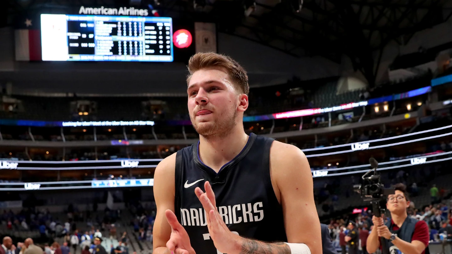 Luka Doncic, con los Mavericks Luka Doncic, con los Mavericks