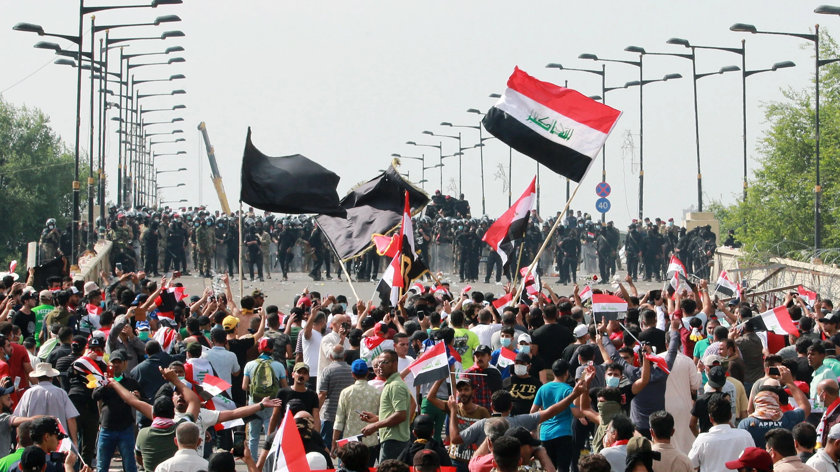 Manifestación en Irak