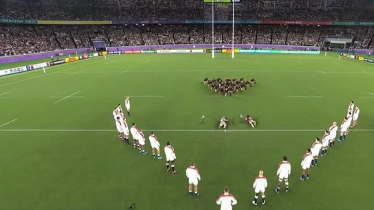 Así respondieron los ingleses a la haka de los All Blacks Mundial de Rugby