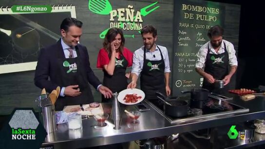 Gonzo cocina con el chef Pe&ntilde;a