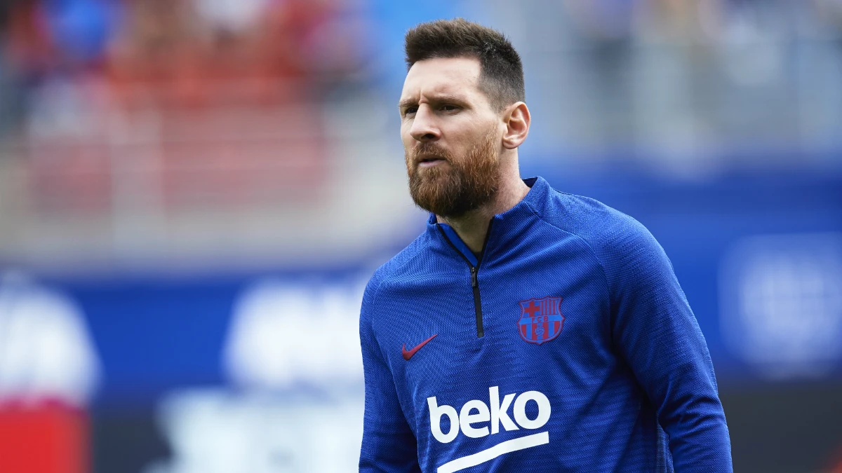 Lionel Messi, con el Barça