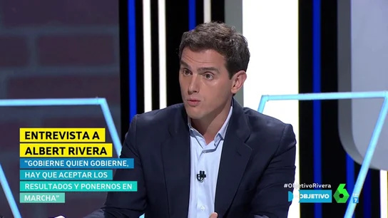 Albert Rivera: "Si Cs y PP sumamos, debemos formar Gobierno. No vamos a forzar unas terceras elecciones" Albert Rivera: "Si Cs y PP sumamos, debemos formar Gobierno. No vamos a forzar unas terceras elecciones"