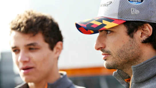 Carlos Sainz y Lando Norris Carlos Sainz y Lando Norris