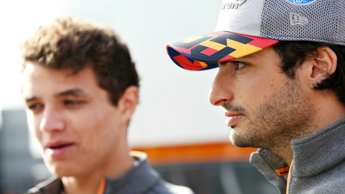 Carlos Sainz y Lando Norris