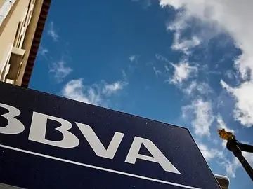 Cajero de un banco BBVA Cajero de un banco BBVA
