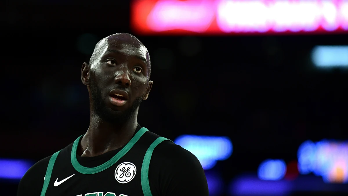 Tacko Fall, con los Celtics