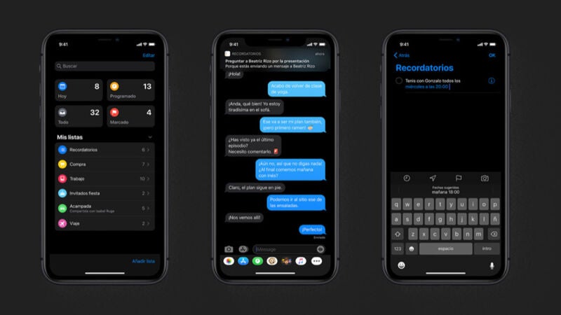 Cómo pegar texto en el iPhone con el nuevo gesto de iOS 13
