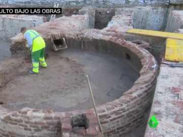 Un palacio del siglo XVIII bajo tierra, la causa de la prolongación de las obras en la Plaza de España de Madrid Un palacio del siglo XVIII bajo tierra, la causa de la prolongación de las obras en la Plaza de España de Madrid