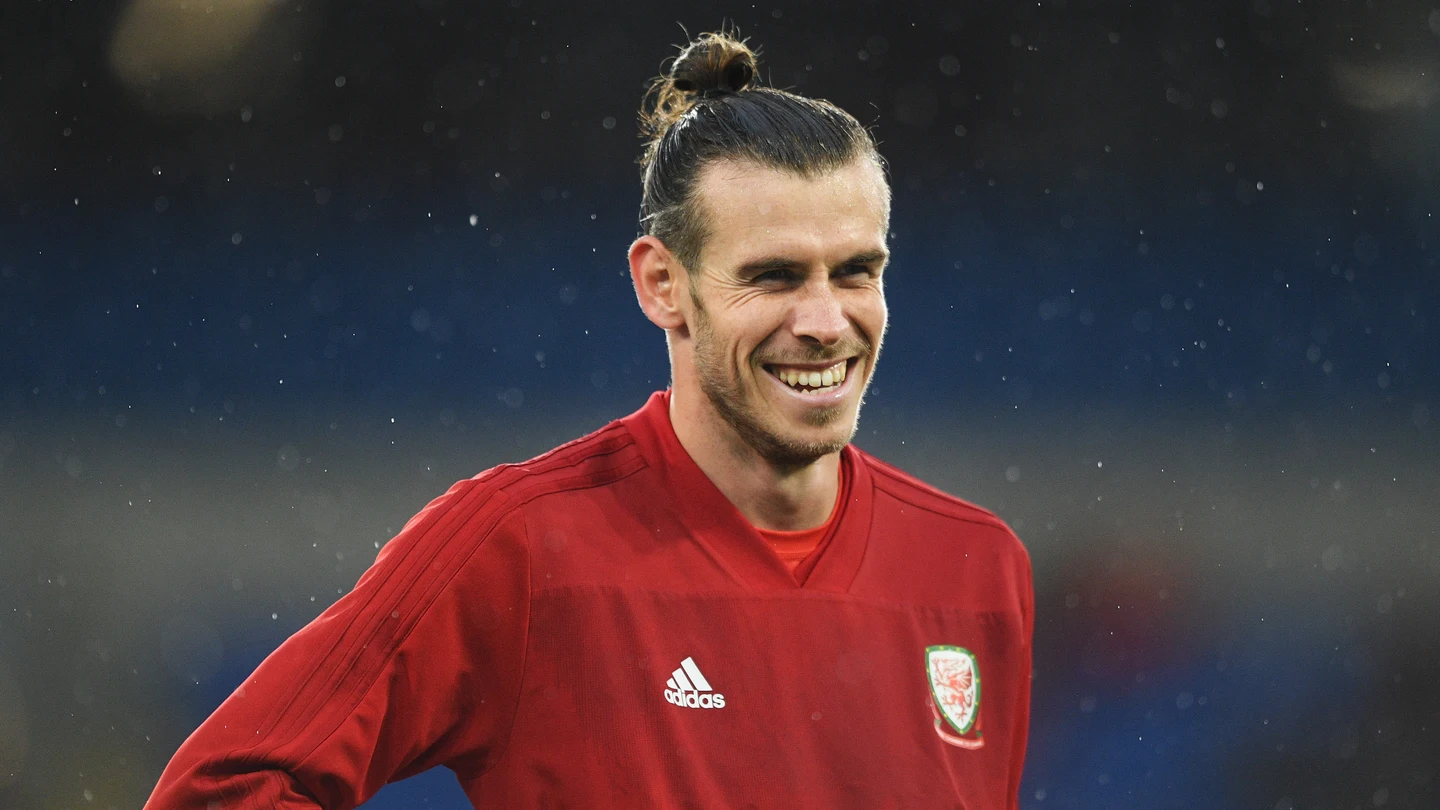 Gareth Bale con la selección de Gales Gareth Bale con la selección de Gales