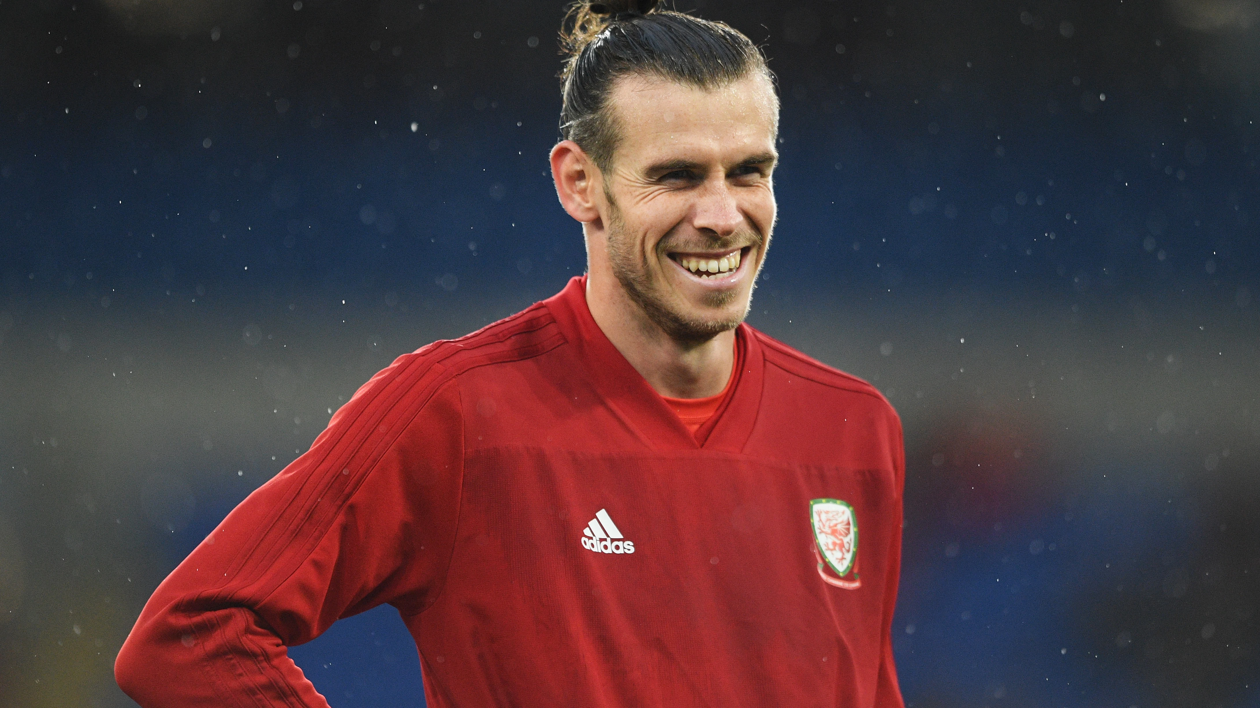 Gareth Bale con la selección de Gales