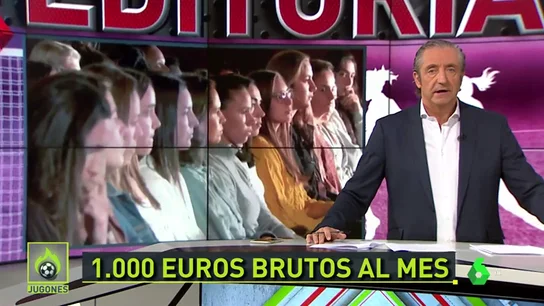 Pedrerol: "Si queremos que el fútbol femenino siga creciendo habrá que apoyarlas" Pedrerol: "Si queremos que el fútbol femenino siga creciendo habrá que apoyarlas"