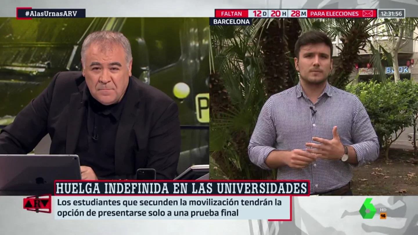 Jordi Salvadó, coordinador de S'ha Acabat: "Los independentistas radicales no respetan el derecho a ir a clase" Jordi Salvadó, coordinador de S'ha Acabat: "Los independentistas radicales no respetan el derecho a ir a clase"