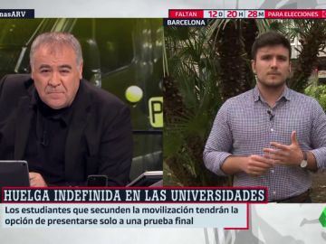 Jordi Salvadó, coordinador de S'ha Acabat: "Los independentistas radicales no respetan el derecho a ir a clase" Jordi Salvadó, coordinador de S'ha Acabat: "Los independentistas radicales no respetan el derecho a ir a clase"