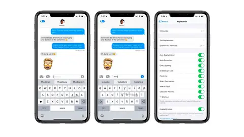 Pegando texto en el iPhone Pegando texto en el iPhone