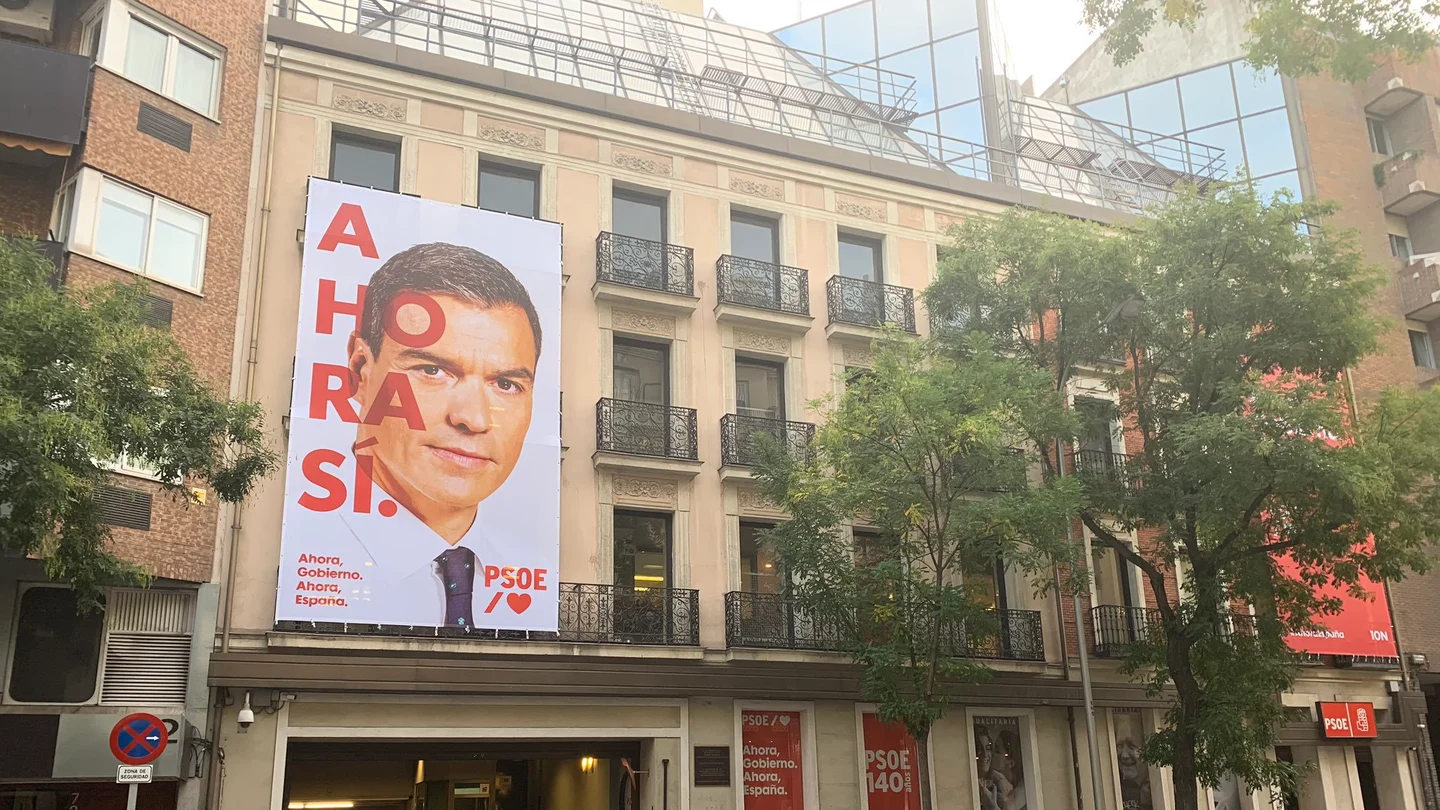 'Ahora Sí', el lema del PSOE para la campaña hacia las elecciones generales 'Ahora Sí', el lema del PSOE para la campaña hacia las elecciones generales