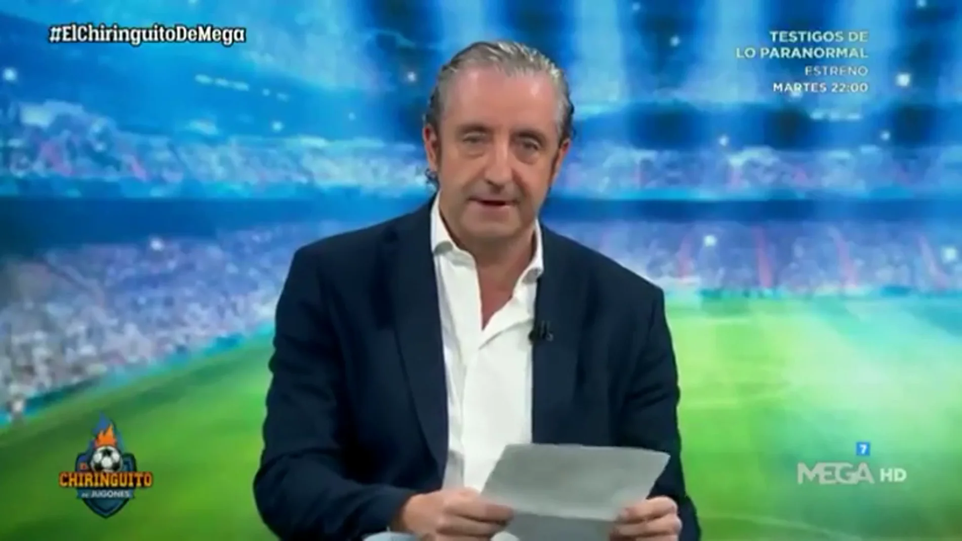 Josep Pedrerol pide a Florentino Pérez un fichaje galáctico para el Real Madrid