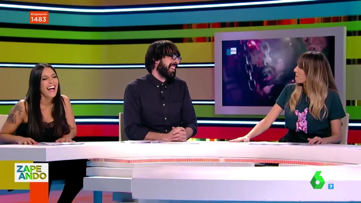 Lorena Castell, Quique Peinado y Anna Simon
