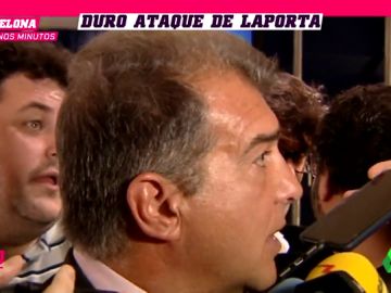 Joan Laporta explota: "El Barça es culpable de esta situación del aplazamiento porque tenía que haberse hecho fuerte" Joan Laporta explota: "El Barça es culpable de esta situación del aplazamiento porque tenía que haberse hecho fuerte"