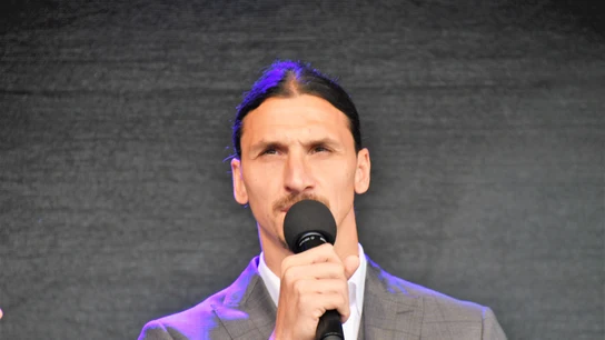 El delantero sueco Zlatan Ibrahimovic El delantero sueco Zlatan Ibrahimovic