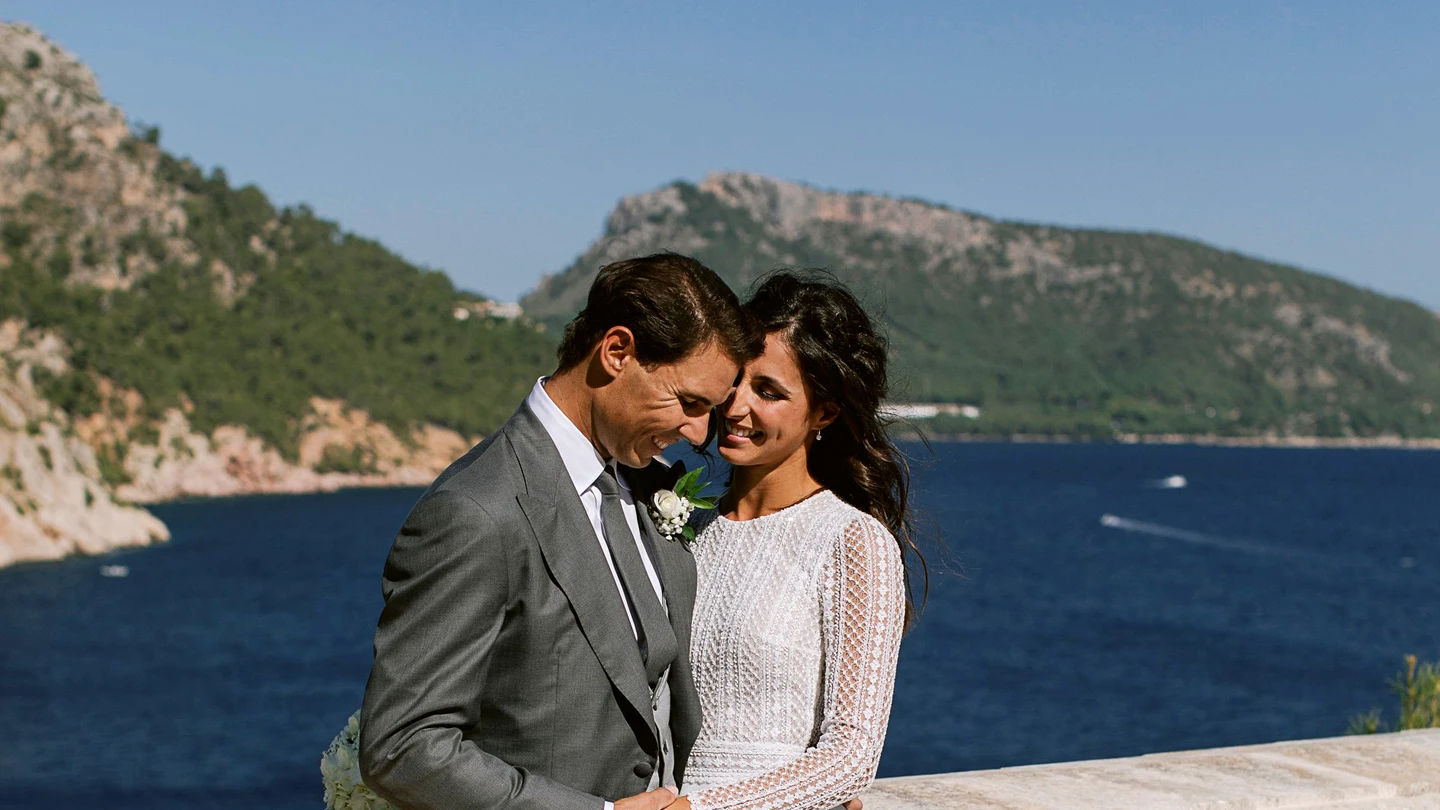 Rafa Nadal y Mery Perelló, el día de su boda Rafa Nadal y Mery Perelló, el día de su boda