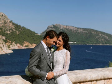Rafa Nadal y Mery Perelló, el día de su boda Rafa Nadal y Mery Perelló, el día de su boda
