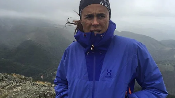 La alpinista Edurne Pasaban