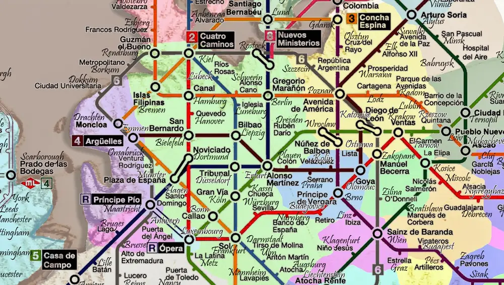 Mapa de metro