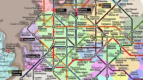 Mapa de metro Mapa de metro