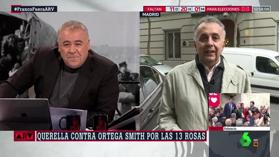 Javier Ruiz (Fundación Domingo Malagón): "La historia de las Trece Rosas está ahí, le guste o no a Ortega Smith" Javier Ruiz (Fundación Domingo Malagón): "La historia de las Trece Rosas está ahí, le guste o no a Ortega Smith"
