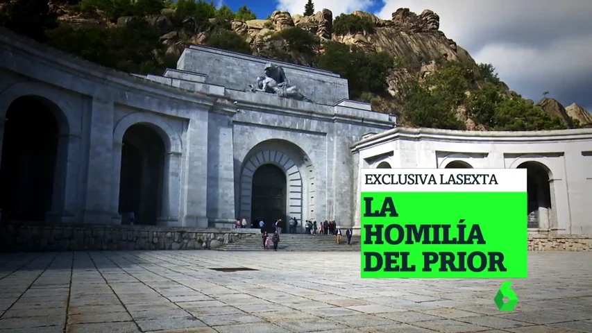 Exclusiva | Acto de desagravio del prior en la reapertura del Valle de los Caídos: "Aleja las insidias de los enemigos"