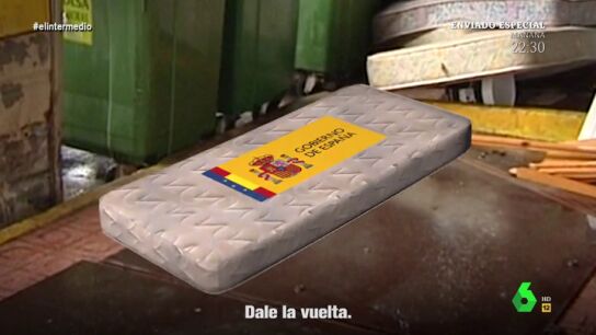 La campa&ntilde;a de concienciaci&oacute;n del 'Gobierno' sobre "el misterio de los colchones abandonados"