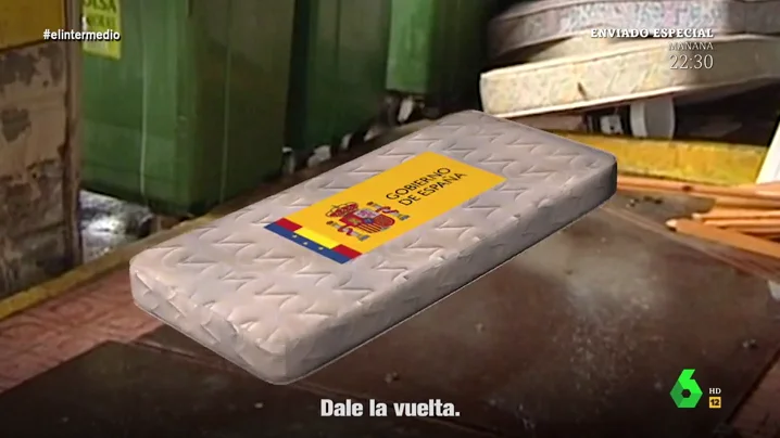 La campaña de concienciación del 'Gobierno' sobre "el misterio de los colchones abandonados"