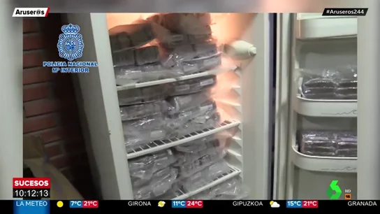 Desarticulan una organización internacional de tráfico de hachís Desarticulan una organización internacional de tráfico de hachís