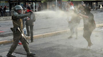 Disturbios Chile 