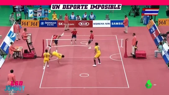 Esto es el 'Sepak Takraw': el deporte de moda en Asia Esto es el 'Sepak Takraw': el deporte de moda en Asia