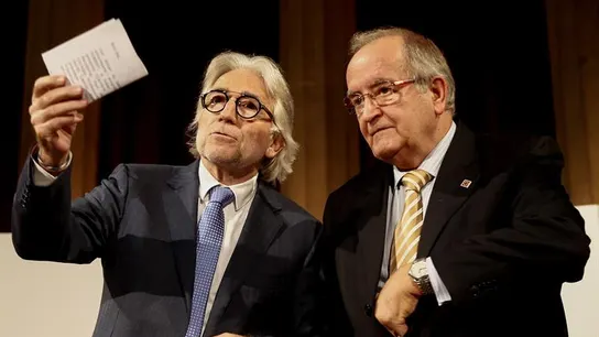 El presidente de Foment del Treball Josep Sánchez Llibre (i) y el de Pimec Josep González (d) El presidente de Foment del Treball Josep Sánchez Llibre (i) y el de Pimec Josep González (d)