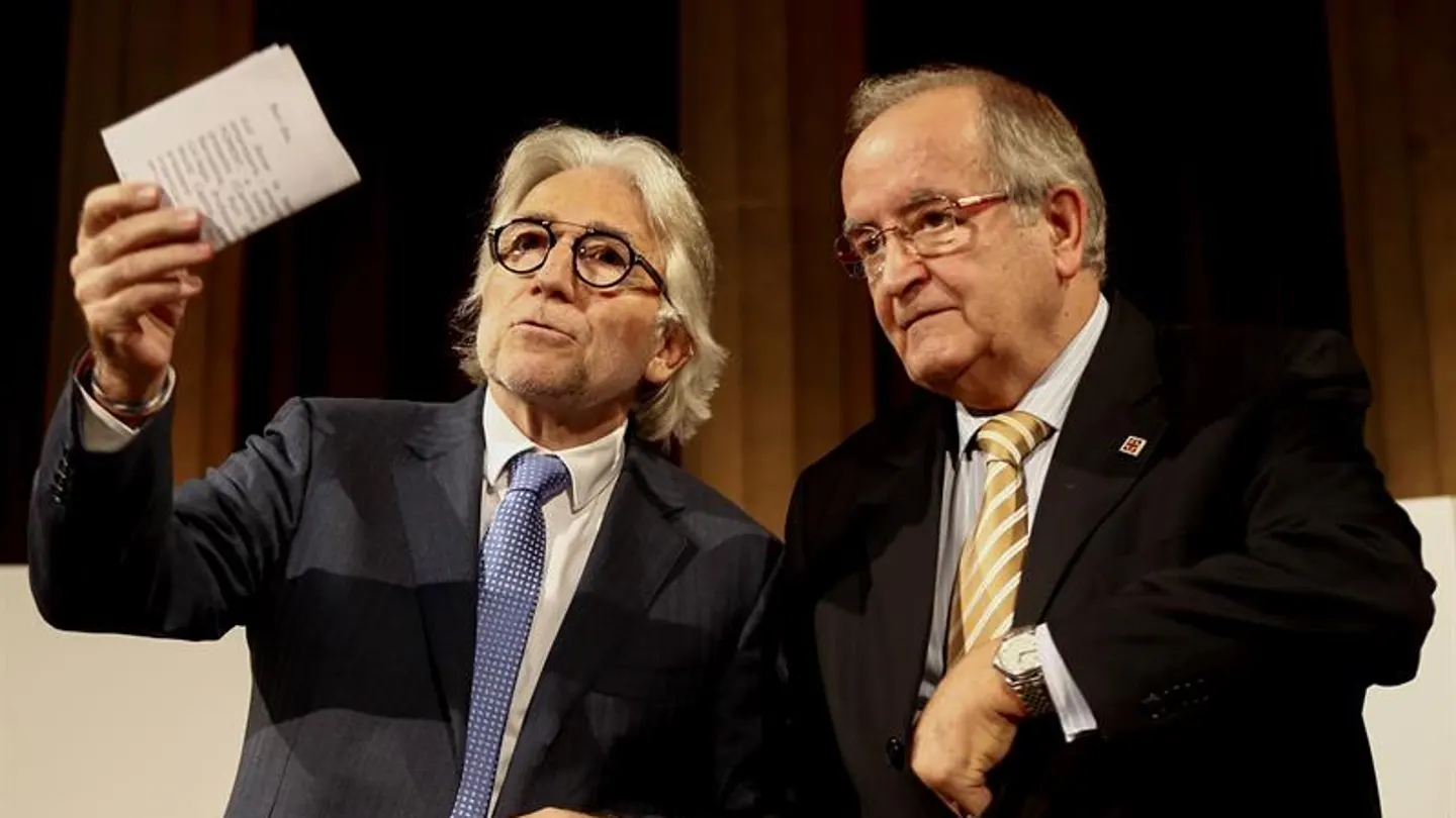 El presidente de Foment del Treball Josep Sánchez Llibre (i) y el de Pimec Josep González (d) El presidente de Foment del Treball Josep Sánchez Llibre (i) y el de Pimec Josep González (d)