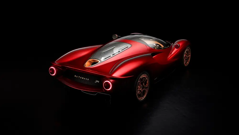 De Tomaso P72 motor Ford 