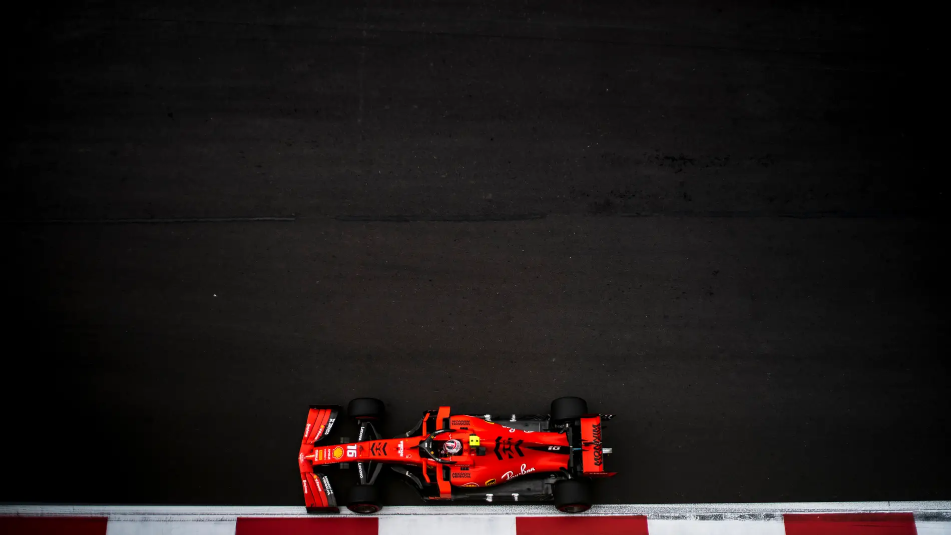 Charles Leclerc en el GP de México