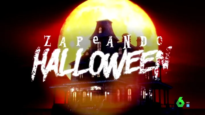 Calabazas, arañas, lápidas, calaveras... así ha quedado el plató de Zapeando con la celebración de Halloween