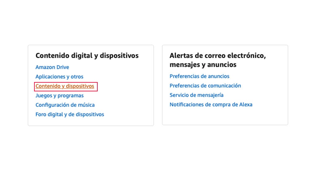 Dispositivos Amazon