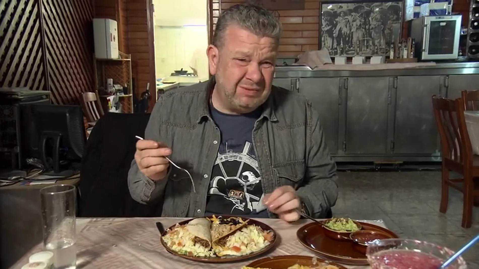 Chicote se queda con el arroz del Pepe's Cantina igual que si se hubiera comido el mantel: "Es como comer trocitos de plástico"